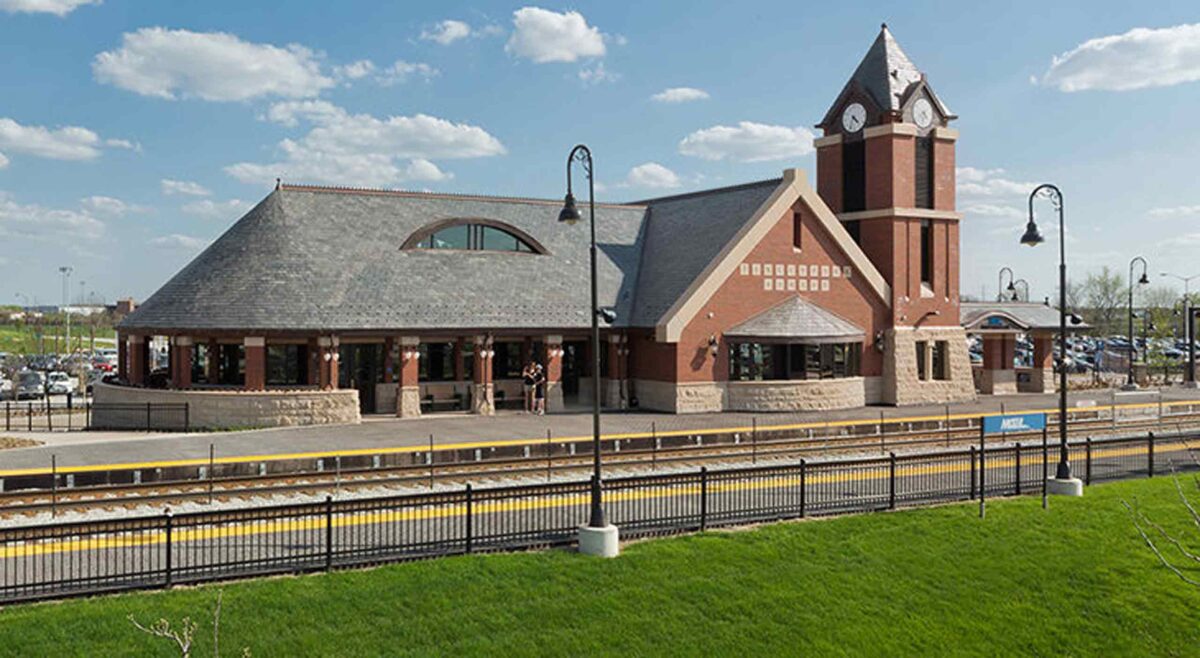 Train Station Architecture Tinley Park