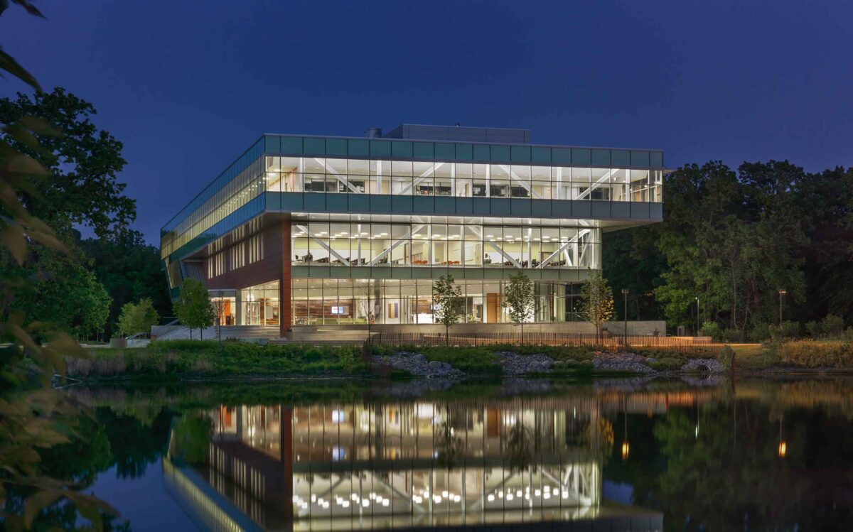 Oakton College Margaret Burke Lee Center Exterior Building