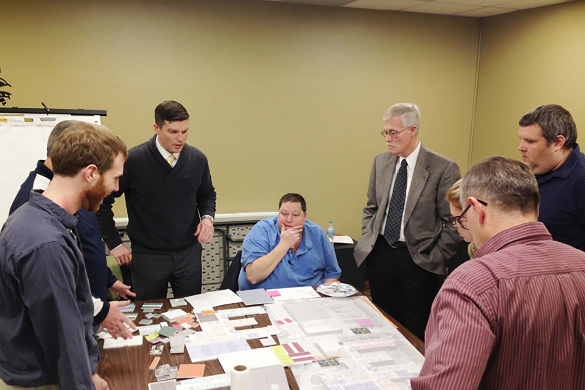 LaSalle-Peru High School District community members at master planning session