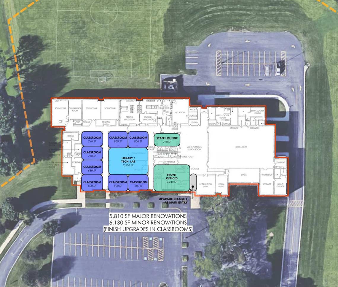 mater planning site and floor plan